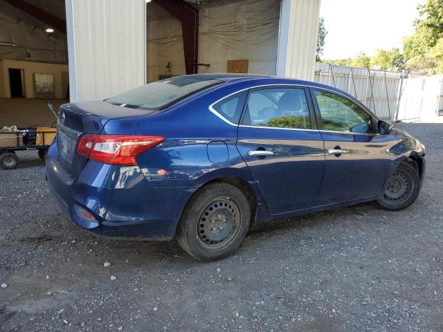 3N1AB7AP8KY373737 - 2019 NISSAN SENTRA S BLUE photo 3