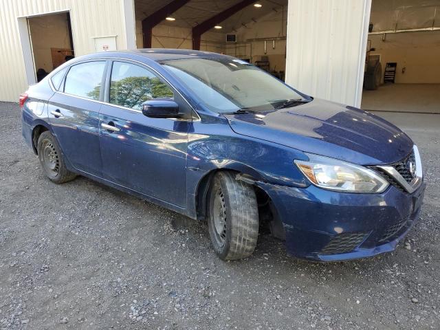 3N1AB7AP8KY373737 - 2019 NISSAN SENTRA S BLUE photo 4