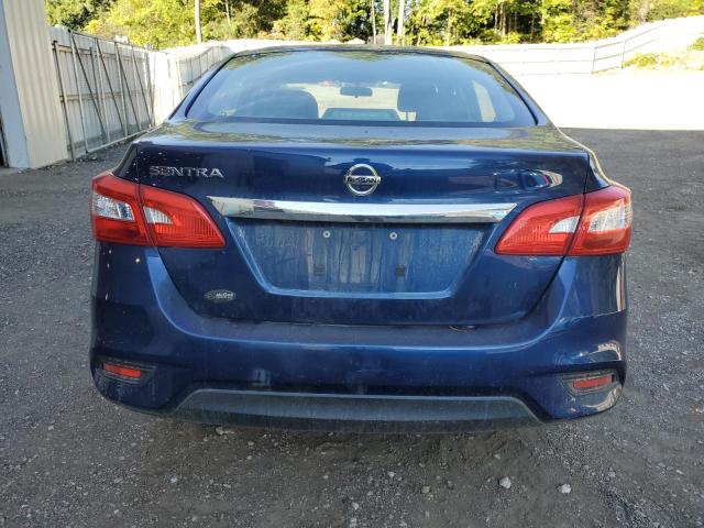 3N1AB7AP8KY373737 - 2019 NISSAN SENTRA S BLUE photo 6