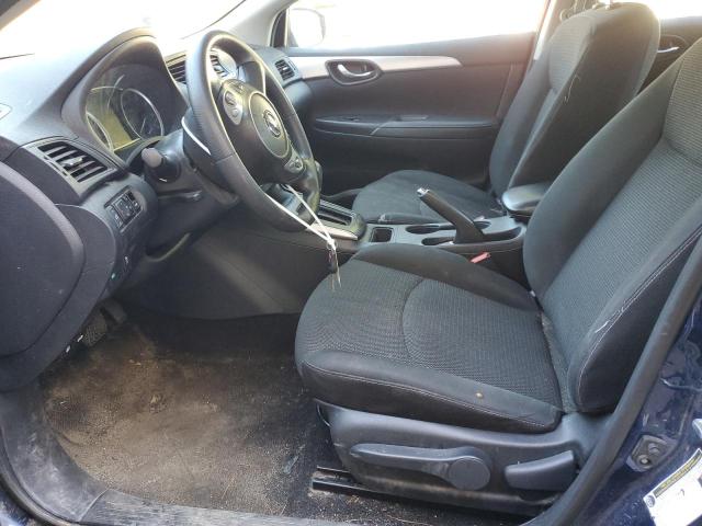 3N1AB7AP8KY373737 - 2019 NISSAN SENTRA S BLUE photo 7