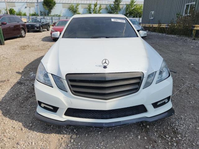 WDDHF8HB8BA480295 - 2011 MERCEDES-BENZ E 350 4MATIC WHITE photo 5