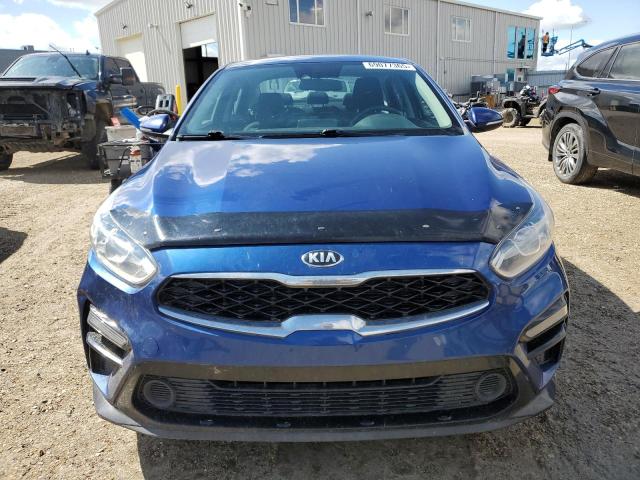 3KPF54AD0KE111663 - 2019 KIA FORTE EX BLUE photo 5