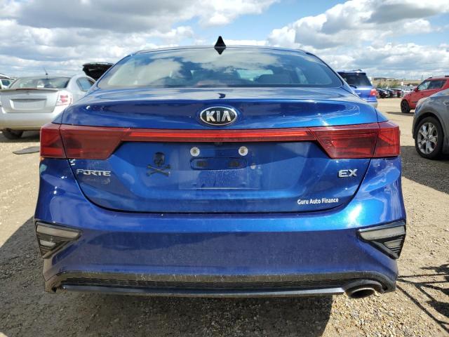 3KPF54AD0KE111663 - 2019 KIA FORTE EX BLUE photo 6
