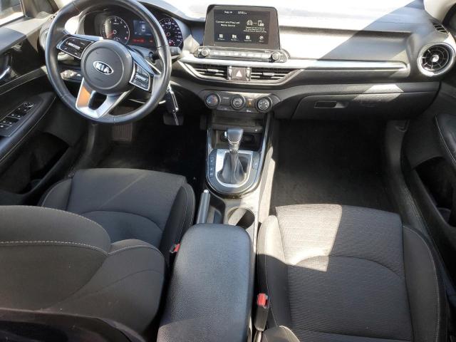 3KPF54AD0KE111663 - 2019 KIA FORTE EX BLUE photo 8