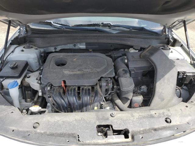 5XXGU4L38JG217893 - 2018 KIA OPTIMA EX SILVER photo 11