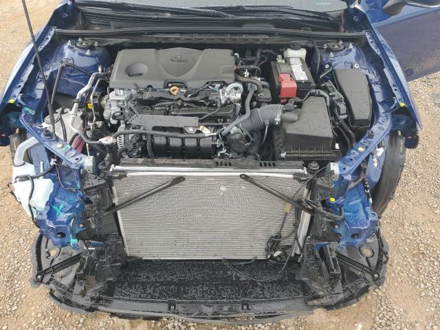 4T1T11AK2RU235565 - 2024 TOYOTA CAMRY SE NIGHT SHADE BLUE photo 11