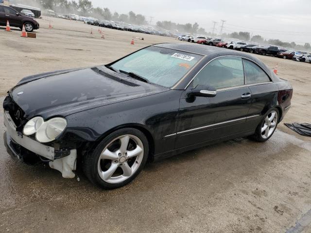 WDBTJ65J04F072493 - 2004 MERCEDES-BENZ CLK 320C BLACK photo 1