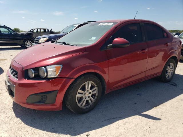 1G1JA5SH9C4110214 - 2012 CHEVROLET SONIC LS Qırmızı foto 1