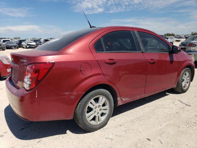 1G1JA5SH9C4110214 - 2012 CHEVROLET SONIC LS Qırmızı foto 3