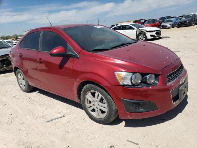 1G1JA5SH9C4110214 - 2012 CHEVROLET SONIC LS Qırmızı foto 4