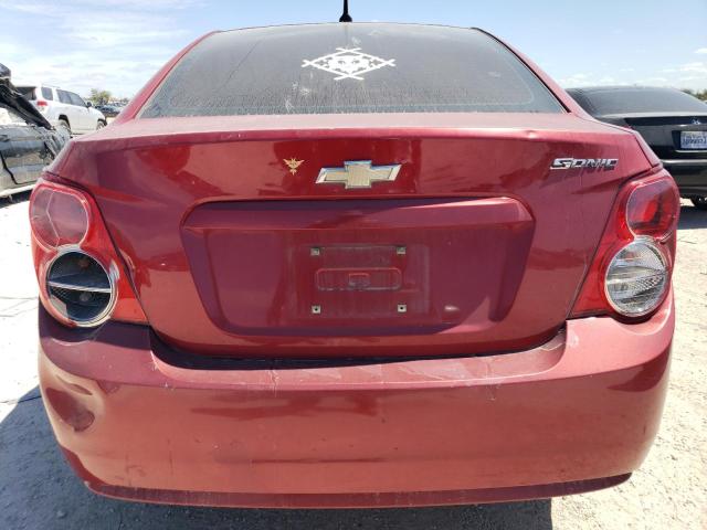 1G1JA5SH9C4110214 - 2012 CHEVROLET SONIC LS RED photo 6