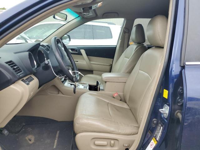 5TDBK3EHXBS073234 - 2011 TOYOTA HIGHLANDER BASE Կապույտ լուսանկար 7