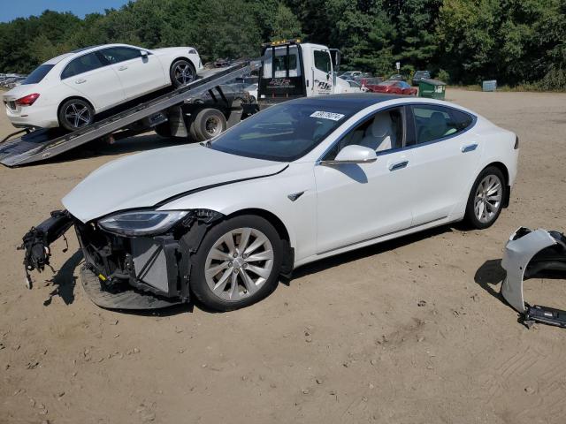 5YJSA1E28HF204337 - 2017 TESLA MODEL S WHITE photo 1