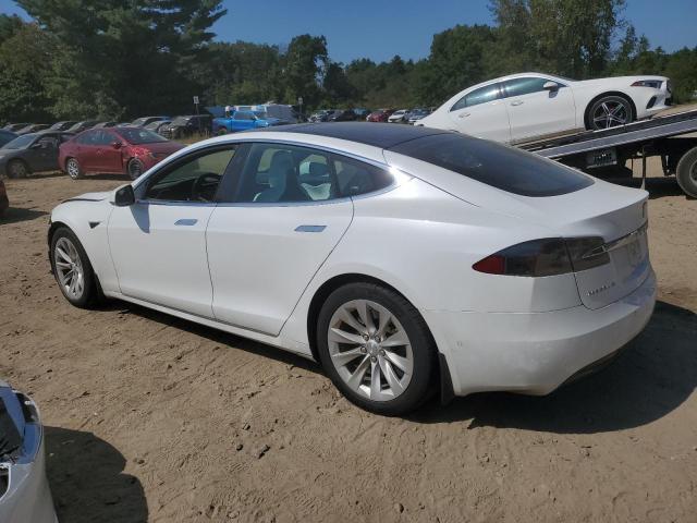 5YJSA1E28HF204337 - 2017 TESLA MODEL S WHITE photo 2
