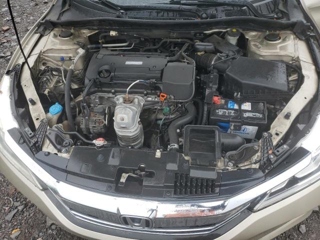 1HGCR2F39HA131659 - 2017 HONDA ACCORD LX GOLD photo 11