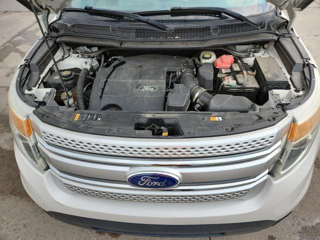 1FM5K7D83DGC43254 - 2013 FORD EXPLORER XLT Սպիտակ լուսանկար 12
