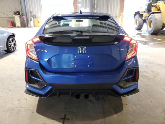 SHHFK7G44LU200602 - 2020 HONDA CIVIC SPORT ლურჯი ფოტო 6