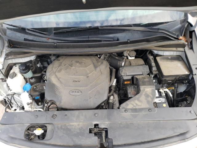 KNDMB5C17M6674839 - 2021 KIA SEDONA LX SILVER photo 12