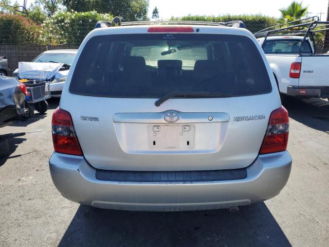 JTEGD21AX50116671 - 2005 TOYOTA HIGHLANDER SILVER photo 6
