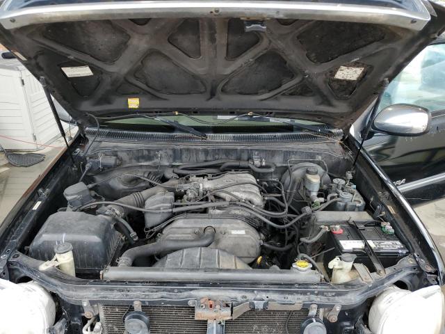 5TBRN34192S236037 - 2002 TOYOTA TUNDRA ACCESS CAB SR5 BLACK photo 11