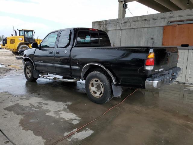 5TBRN34192S236037 - 2002 TOYOTA TUNDRA ACCESS CAB SR5 BLACK photo 2