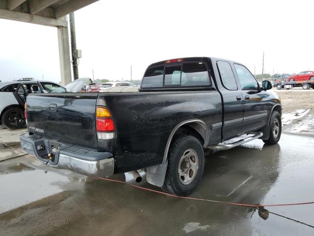 5TBRN34192S236037 - 2002 TOYOTA TUNDRA ACCESS CAB SR5 BLACK photo 3