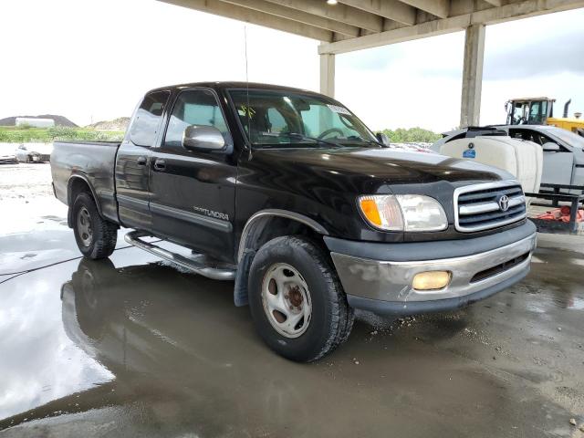 5TBRN34192S236037 - 2002 TOYOTA TUNDRA ACCESS CAB SR5 BLACK photo 4