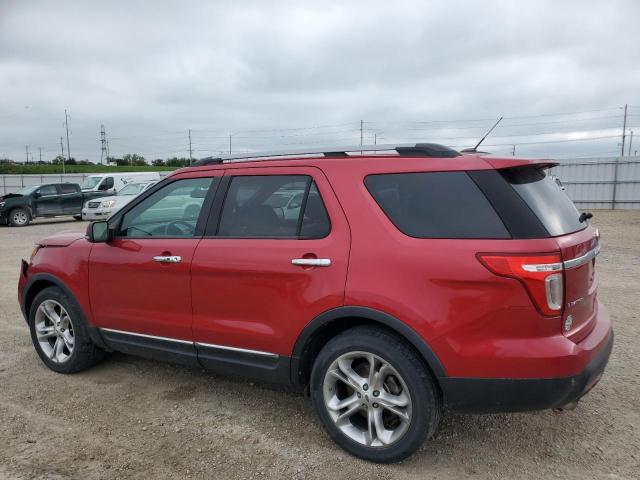 1FMHK8F8XCGA39629 - 2012 FORD EXPLORER LIMITED Կարմիր լուսանկար 2