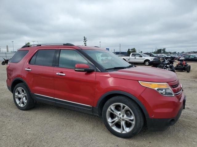 1FMHK8F8XCGA39629 - 2012 FORD EXPLORER LIMITED Կարմիր լուսանկար 4