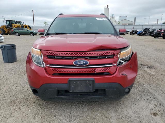 1FMHK8F8XCGA39629 - 2012 FORD EXPLORER LIMITED Կարմիր լուսանկար 5