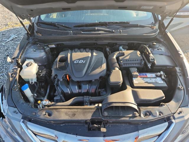 5NPEC4AC3DH596033 - 2013 HYUNDAI SONATA SE GRAY photo 11