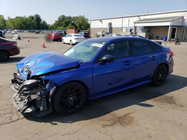 2HGFE2F50NH540124 - 2022 HONDA CIVIC SPORT BLUE photo 1