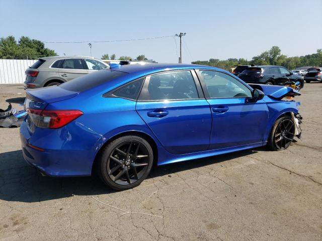 2HGFE2F50NH540124 - 2022 HONDA CIVIC SPORT BLUE photo 3