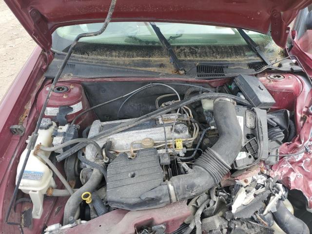 1G1ND52F64M596487 - 2004 CHEVROLET CLASSIC MAROON photo 21