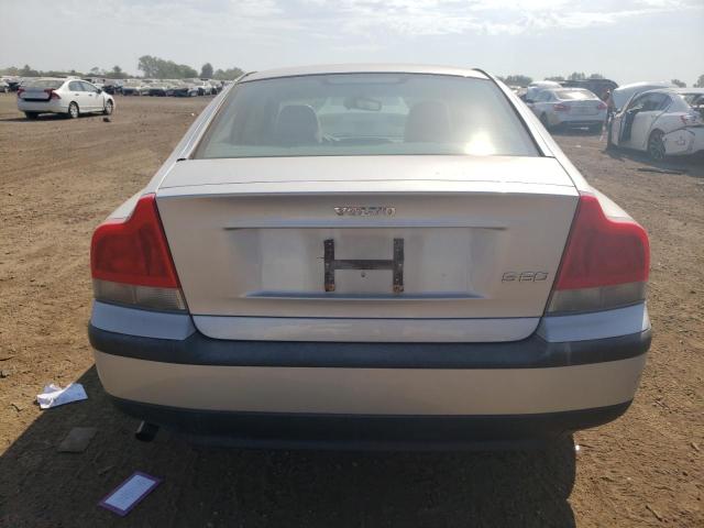 YV1RS61R412049929 - 2001 VOLVO S60 فضي صورة 6