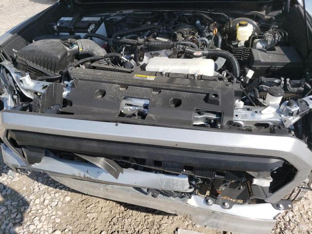 3TYKB5FN8ST017443 - 2025 TOYOTA TACOMA DOUBLE CAB ვერცხლისფერი ფოტო 11