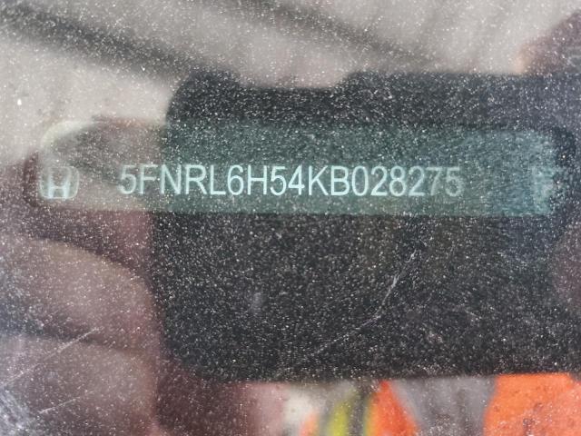 5FNRL6H54KB028275 - 2019 HONDA ODYSSEY EX 银色 照片 13