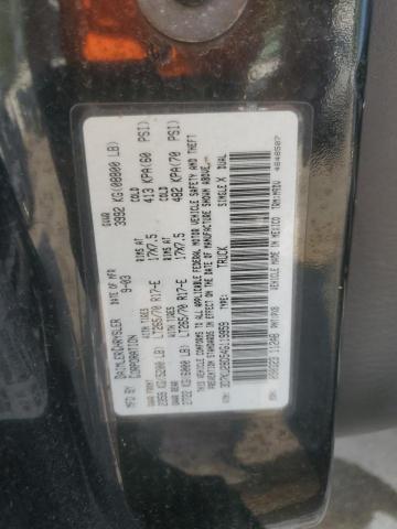 3D7KU28D54G119959 - 2004 DODGE RAM 2500 ST Siyah fotoğraf 13