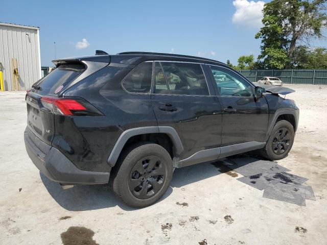 2T3K1RFV3KW024305 - 2019 TOYOTA RAV4 LE BLACK photo 3