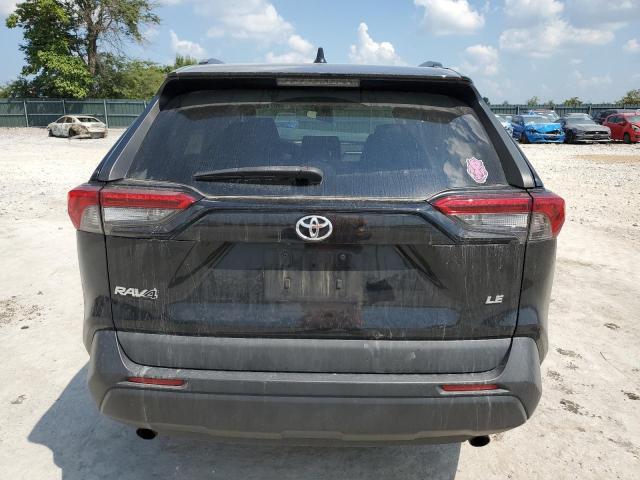 2T3K1RFV3KW024305 - 2019 TOYOTA RAV4 LE BLACK photo 6