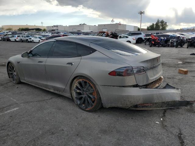 5YJSA1E22JF294932 - 2018 TESLA MODEL S Մոխրագույն լուսանկար 2