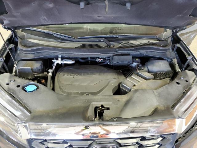 5FNYF8H53NB021935 - 2022 HONDA PASSPORT EXL BLACK photo 12