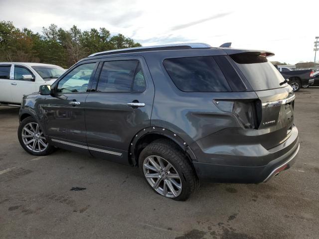 1FM5K8F8XGGA71439 - 2016 FORD EXPLORER LIMITED BLACK photo 2