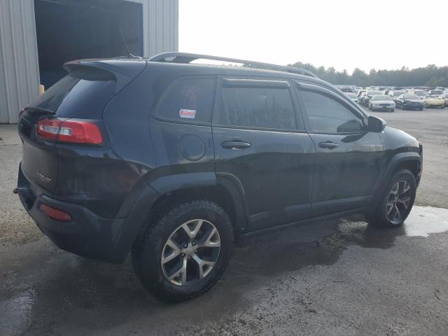 1C4PJMBB7EW317263 - 2014 JEEP CHEROKEE TRAILHAWK BLACK photo 3
