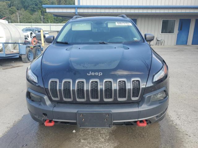 1C4PJMBB7EW317263 - 2014 JEEP CHEROKEE TRAILHAWK BLACK photo 5