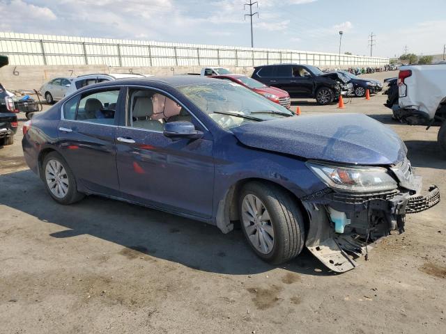 1HGCR2F81FA051247 - 2015 HONDA ACCORD EXL 蓝色 照片 4