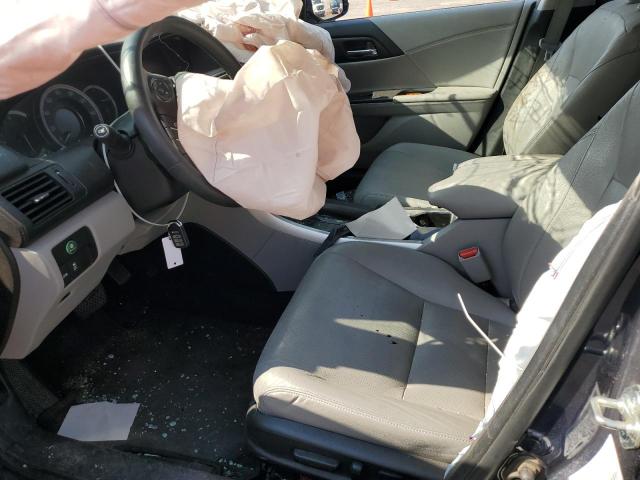 1HGCR2F81FA051247 - 2015 HONDA ACCORD EXL 蓝色 照片 7