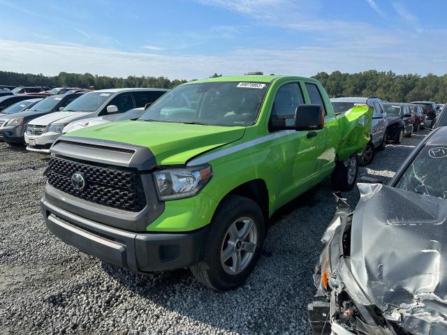 5TFUY5F12LX944174 - 2020 TOYOTA TUNDRA DOUBLE CAB SR/SR5 GREEN photo 1