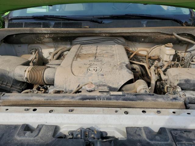 5TFUY5F12LX944174 - 2020 TOYOTA TUNDRA DOUBLE CAB SR/SR5 GREEN photo 11