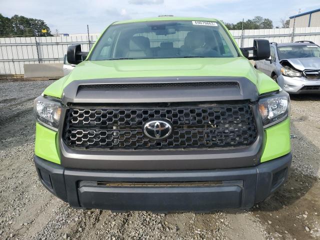 5TFUY5F12LX944174 - 2020 TOYOTA TUNDRA DOUBLE CAB SR/SR5 GREEN photo 5